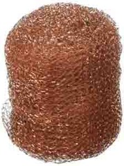 Ball of copper mesh